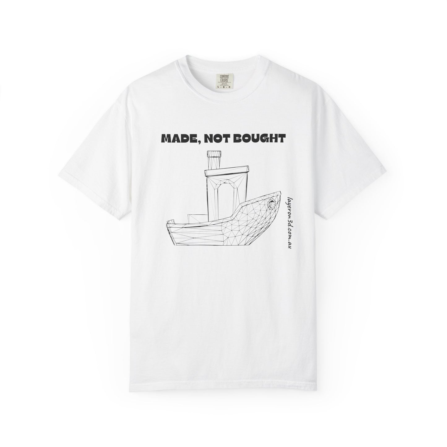 Made, Not Bought — Graphic Tee for Makers