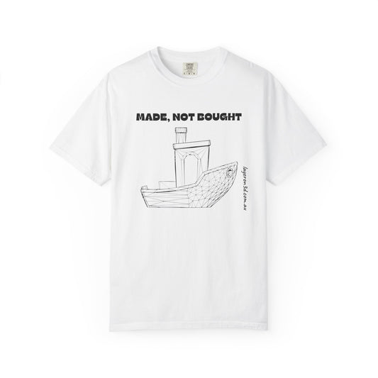 Made, Not Bought — Graphic Tee for Makers