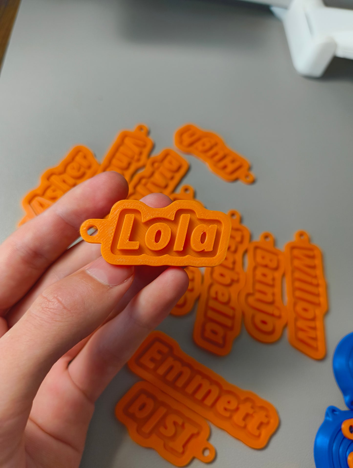 Custom Name Keychain